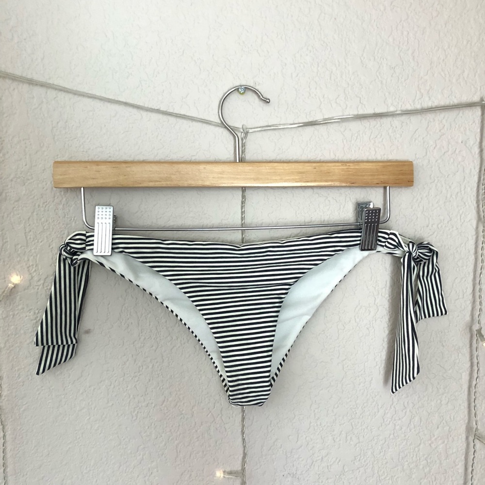 billabong striped bikini bottoms
